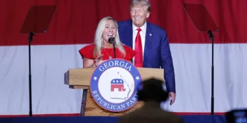 “A louca” e “o mentiroso”. Trump e Marjorie Taylor Greene cortam relações