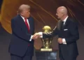 Trump ganha ‘Prêmio da Paz’ criado pela Fifa