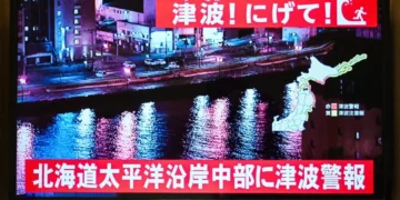 Terremoto de magnitude 7,6 atinge Japão e provoca alerta de tsunami