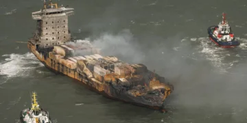 ​Capitão de cargueiro português culpado por colisão no Mar do Norte