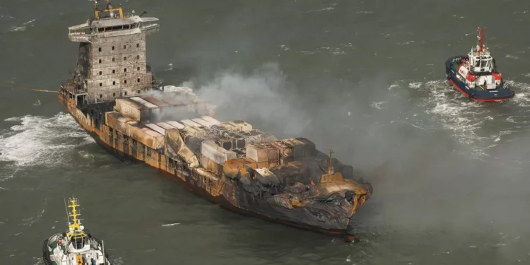 ​Capitão de cargueiro português culpado por colisão no Mar do Norte