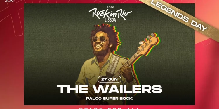 The Wailers. Antiga banda de Bob Marley no Rock in Rio Lisboa